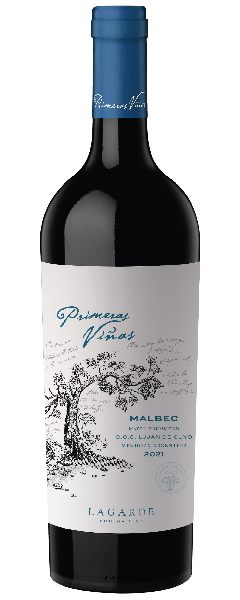 Primeras Viñas Malbec DOC Mayor Drummond 2021